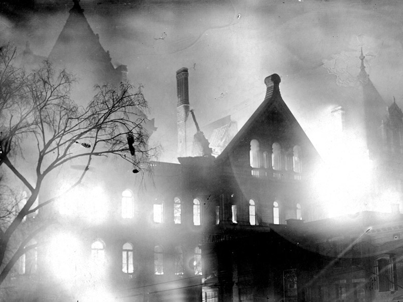 Fire at the New York State Library New York Genealogical